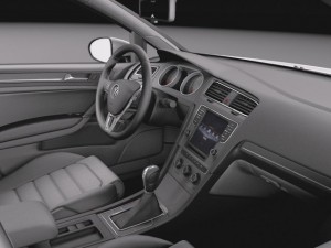 Volkswagen Golf GTE 2015 3D Model
