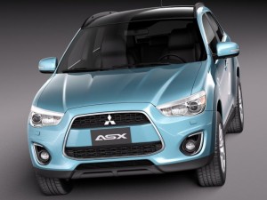Mitsubishi asx 2011 Modèle 3D