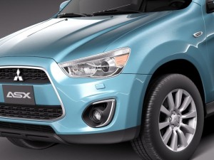 Mitsubishi asx 2011 Modèle 3D