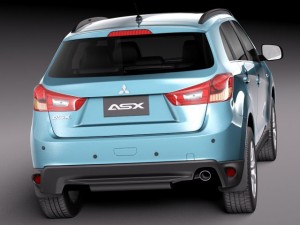 Mitsubishi asx 2011 Modèle 3D