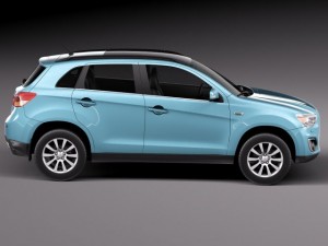 Mitsubishi asx 2011 Modèle 3D