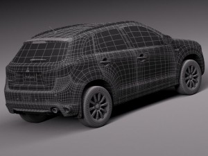 Mitsubishi asx 2011 Modèle 3D
