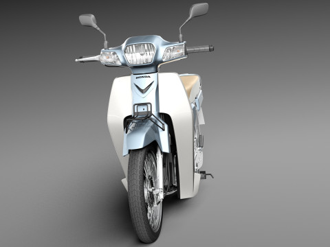 Honda Super Cub 2013 3D मॉडल