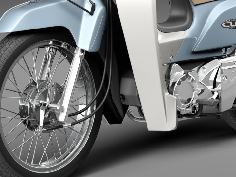 Honda Super Cub 2013 3D मॉडल