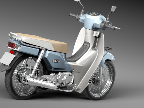 Honda Super Cub 2013 3D मॉडल
