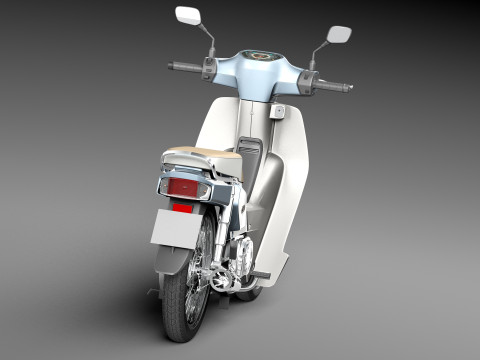 Honda Super Cub 2013 3D मॉडल