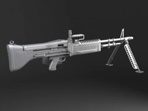 M60 Machine 3D Model