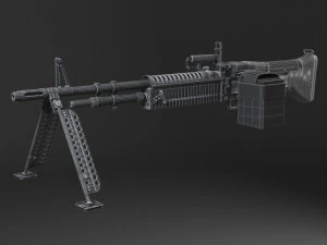 M60 Machine 3D Model