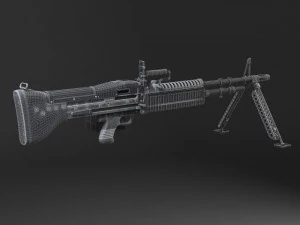 M60 Machine 3D Model