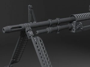 M60 Machine 3D Model