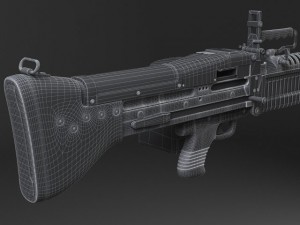 M60 Machine 3D Model