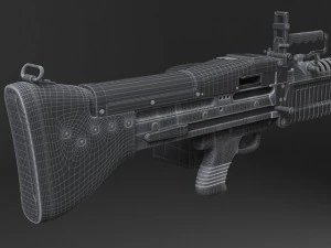 M60 Machine 3D Model