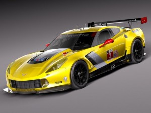Chevrolet Corvette C7R 2015 Modelo 3D