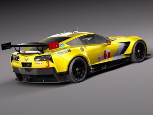 Chevrolet Corvette C7R 2015 3Dモデル