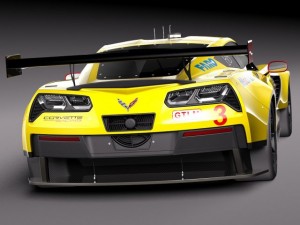 Chevrolet Corvette C7R 2015 3Dモデル