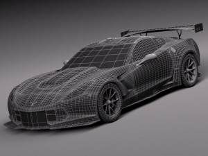 Chevrolet Corvette C7R 2015 3Dモデル