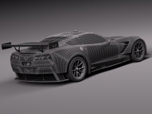 Chevrolet Corvette C7R 2015 3Dモデル