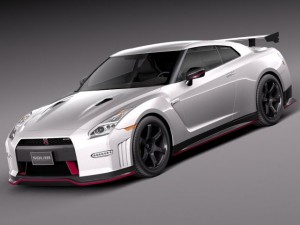 Nissan GTR Nismo 2015 3D Model