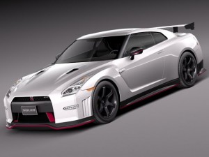 nissan gtr nismo 2015 3D Model