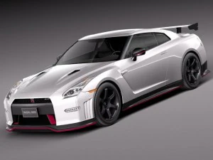 Nissan GTR Nismo 2015 Modello 3D