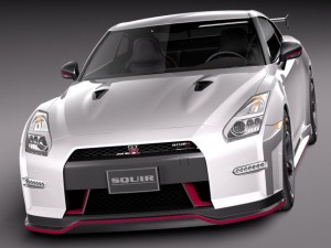 Nissan GTR Nismo 2015 3D Model