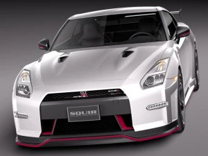 Nissan GTR Nismo 2015 3D Model