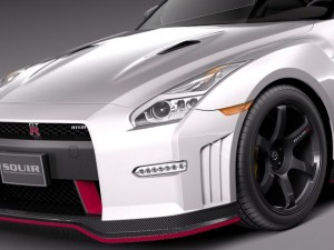 Nissan GTR Nismo 2015 3D Model