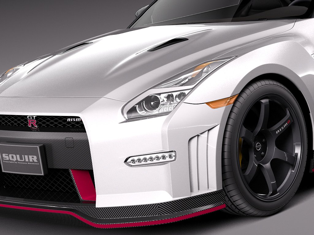 Carro de corrida Nissan GT-R LM Nismo 2015 Modelo 3D - TurboSquid
