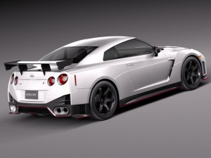 Nissan GTR Nismo 2015 3D Model