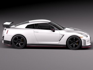 Nissan GTR Nismo 2015 3D Model