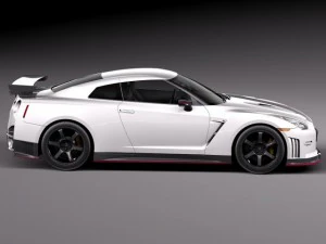 Nissan GTR Nismo 2015 3D Model