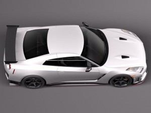 Nissan GTR Nismo 2015 3D Model
