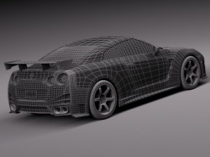 Nissan GTR Nismo 2015 3D Model
