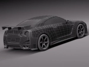 Nissan GTR Nismo 2015 3D Model