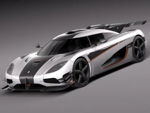 Koenigsegg One1 2014 Modelo 3D