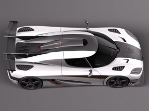 Koenigsegg One1 2014 3D Modell