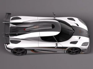 Koenigsegg One1 2014 3D Model