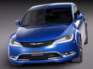 Chrysler 200 2015 3D Model