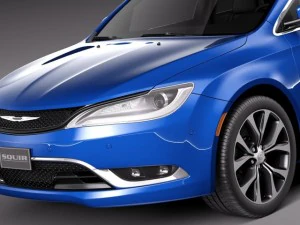 Chrysler 200 2015 3D Model