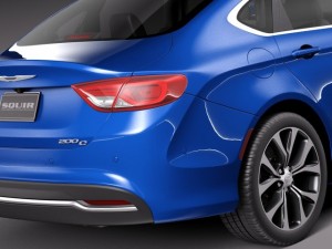 Chrysler 200 2015 3D-Modell