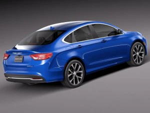Chrysler 200 2015 3D Model