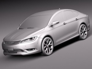 Chrysler 200 2015 3D-Modell
