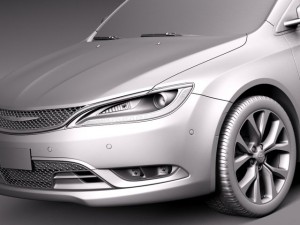 Chrysler 200 2015 3D-Modell