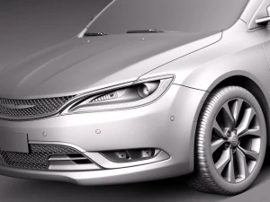 Chrysler 200 2015 3D Model