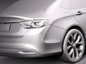 Chrysler 200 2015 3D-Modell