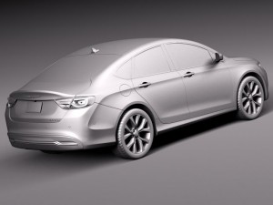 Chrysler 200 2015 3D-Modell