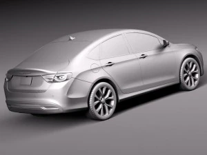 Chrysler 200 2015 3D Model