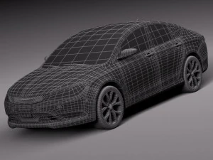 Chrysler 200 2015 3D Model