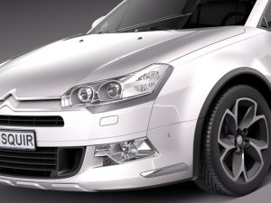 Citroen C5 Crosstourer 2014 3D Модель