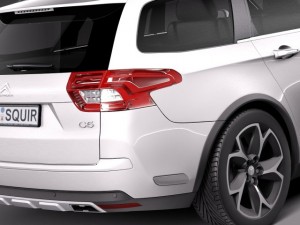 Citroen C5 Crosstourer 2014 3D Модель